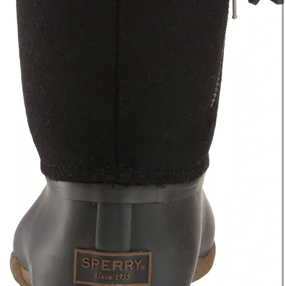 Sperry Saltwater Wool Rain Boot NWOT